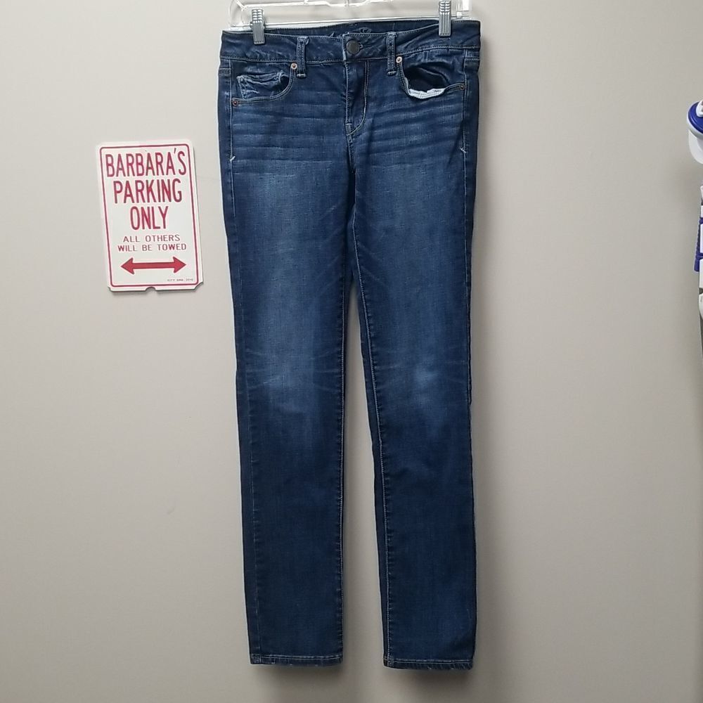 AMERICAN EAGLE Women's Super Stretch SZ 6 Regular